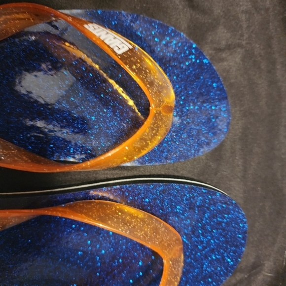 NY Giants Women's Sparkly‎ Flip Flop. Small. New! Cute, trendy, different. - Picture 10 of 10